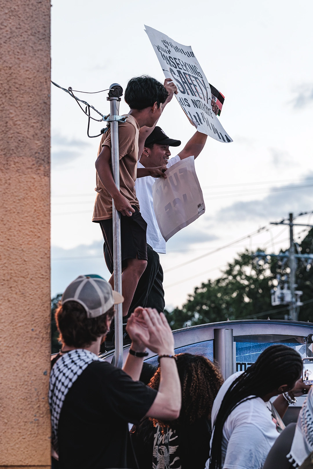 Atlanta ICE protest 2026 photograph by Kevin Blackwell (16 of 20)