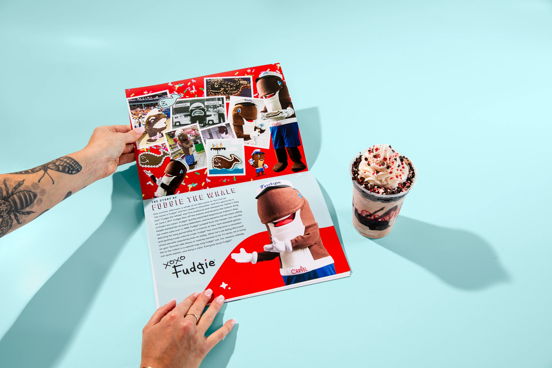 carvel fudgie calendar social 6 photograph by Kevin Blackwell