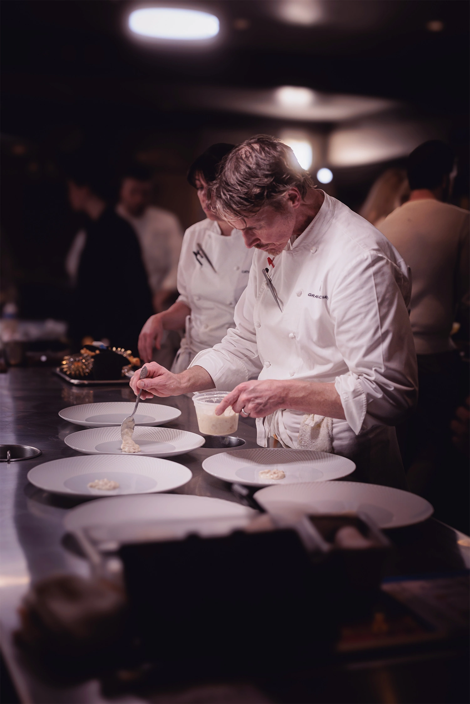 Chef Grant Achatz Portrait Photography 2 photograph by Kevin Blackwell