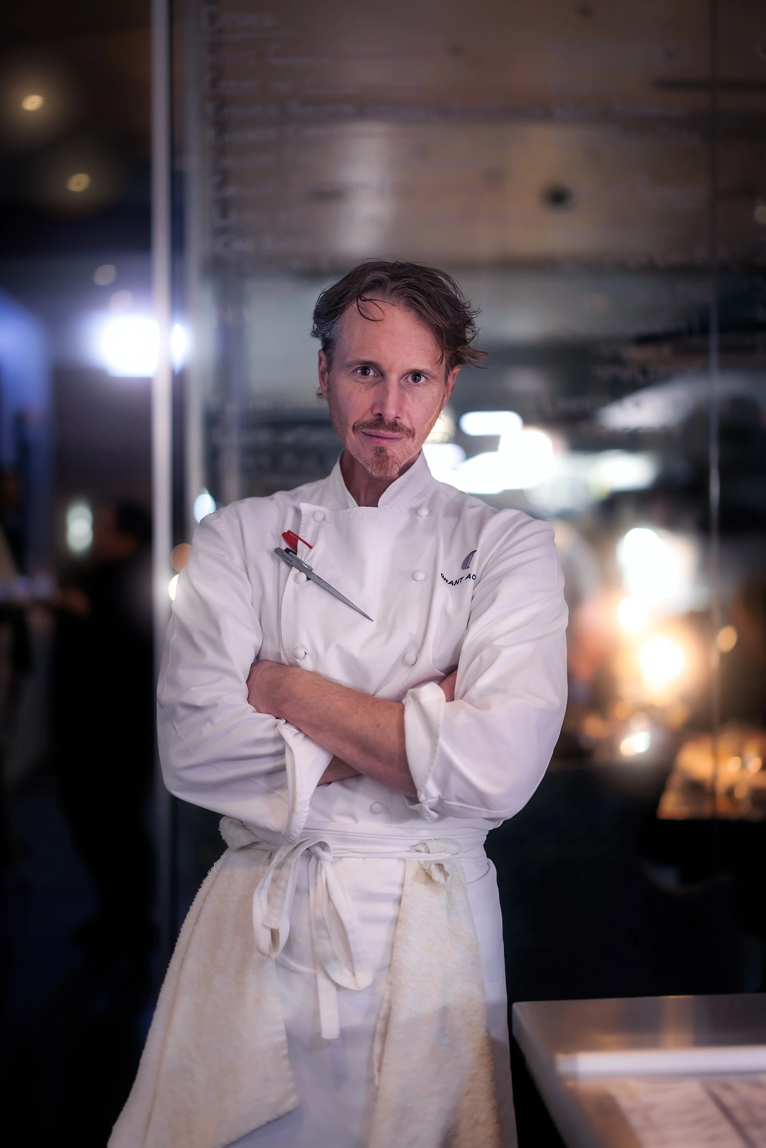 Chef Grant Achatz Portrait Photography main photograph by Kevin Blackwell