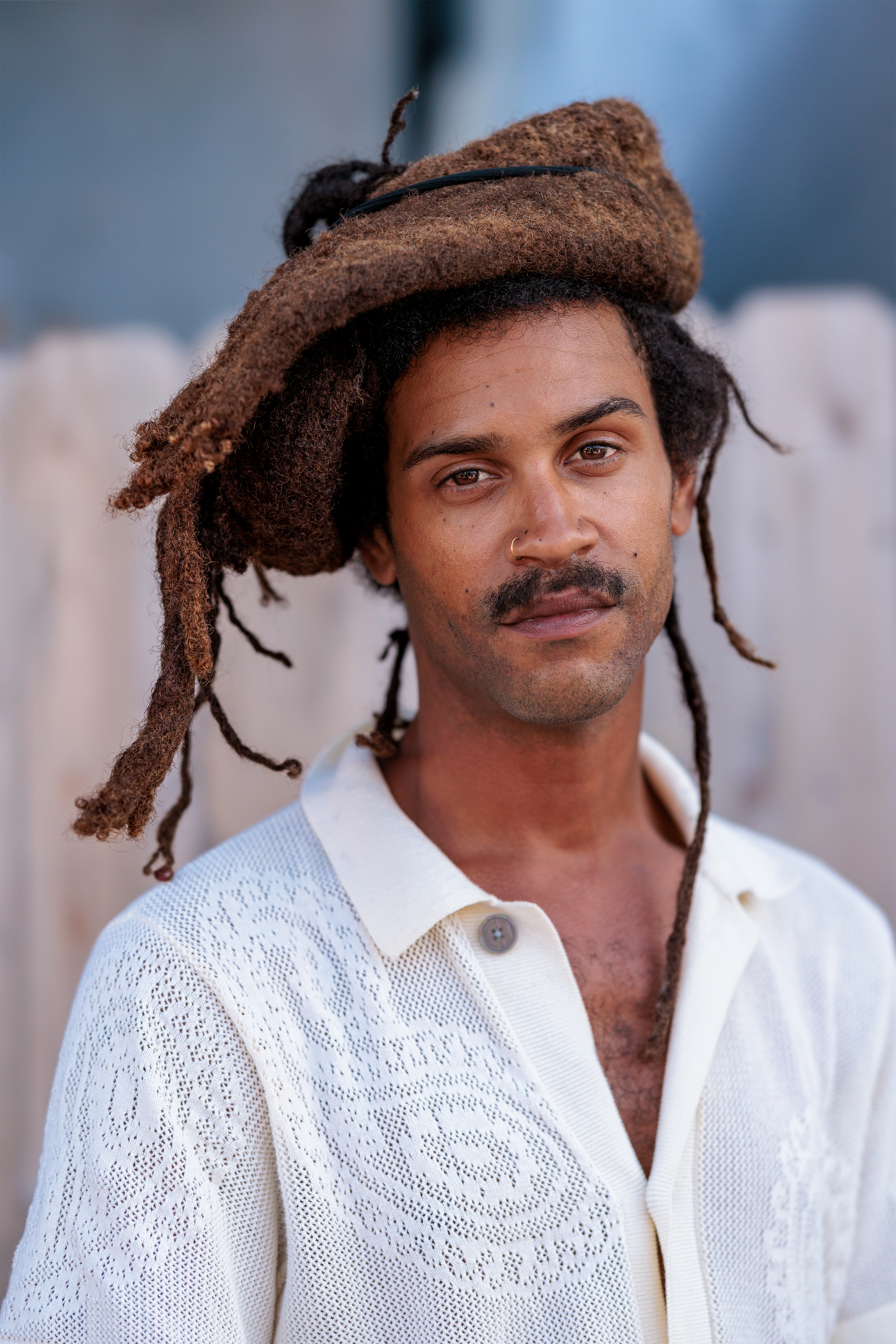 Erik White Lurker portrait photography photograph by Kevin Blackwell