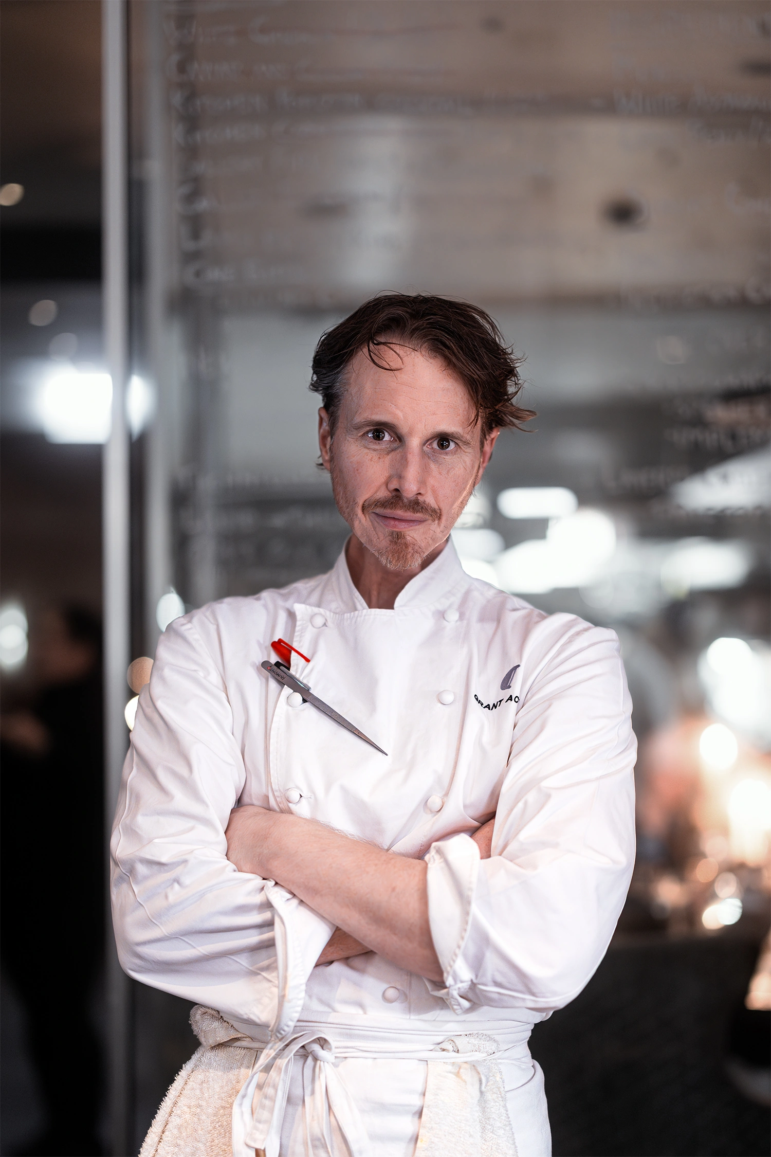 Grant Achatz photograph by Kevin Blackwell