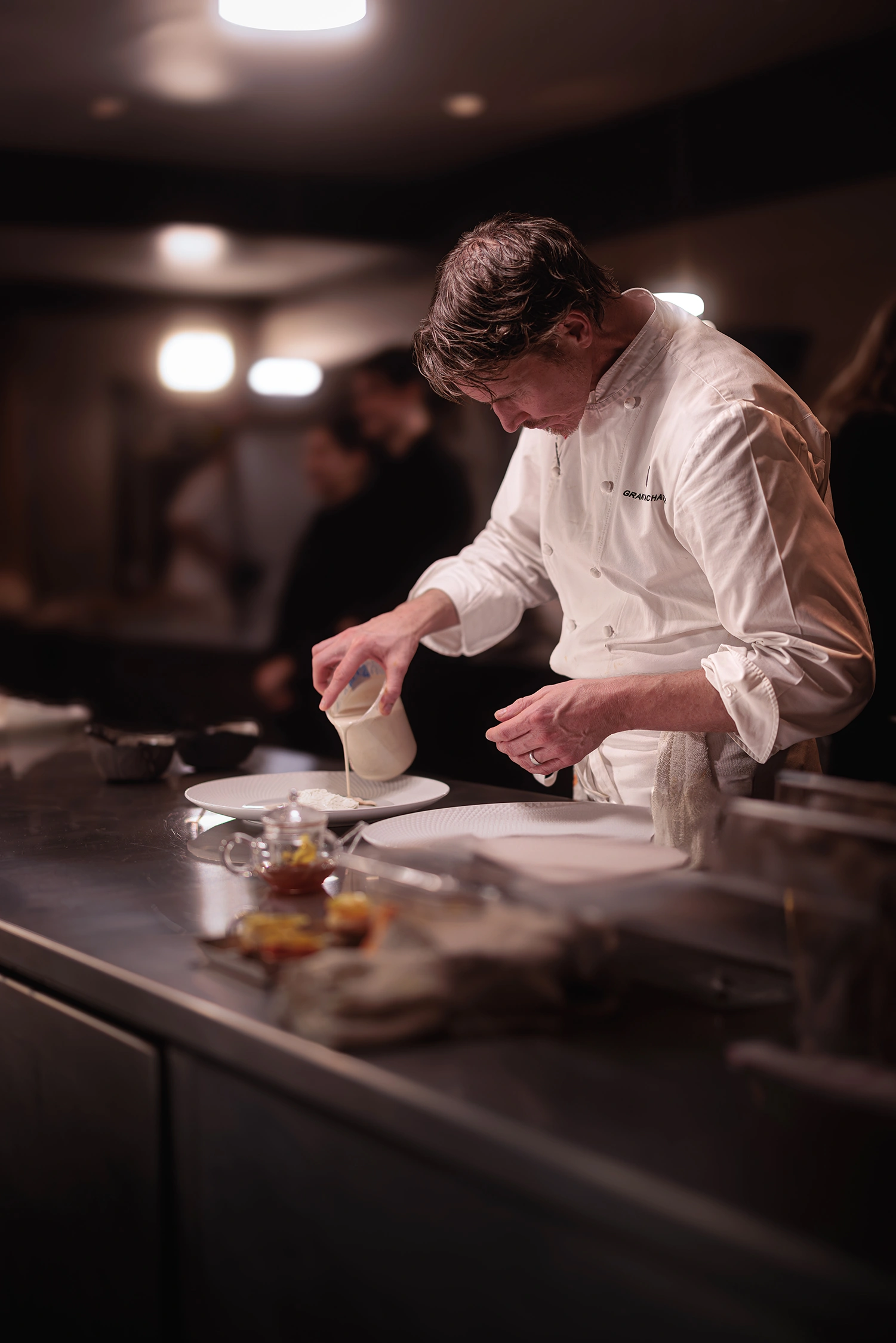 Grant Achatz portrait photography 3 photograph by Kevin Blackwell