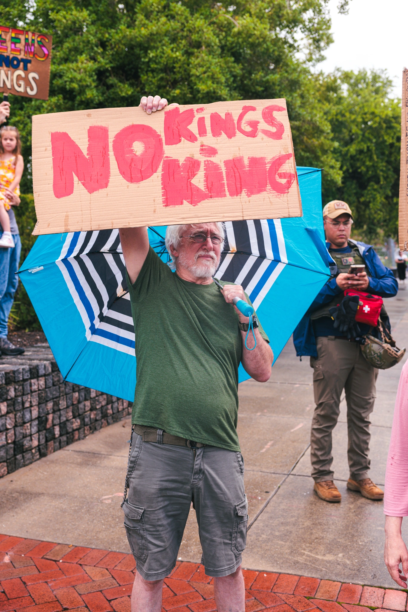 No Kings Protest photograph by Kevin Blackwell (35 of 50)