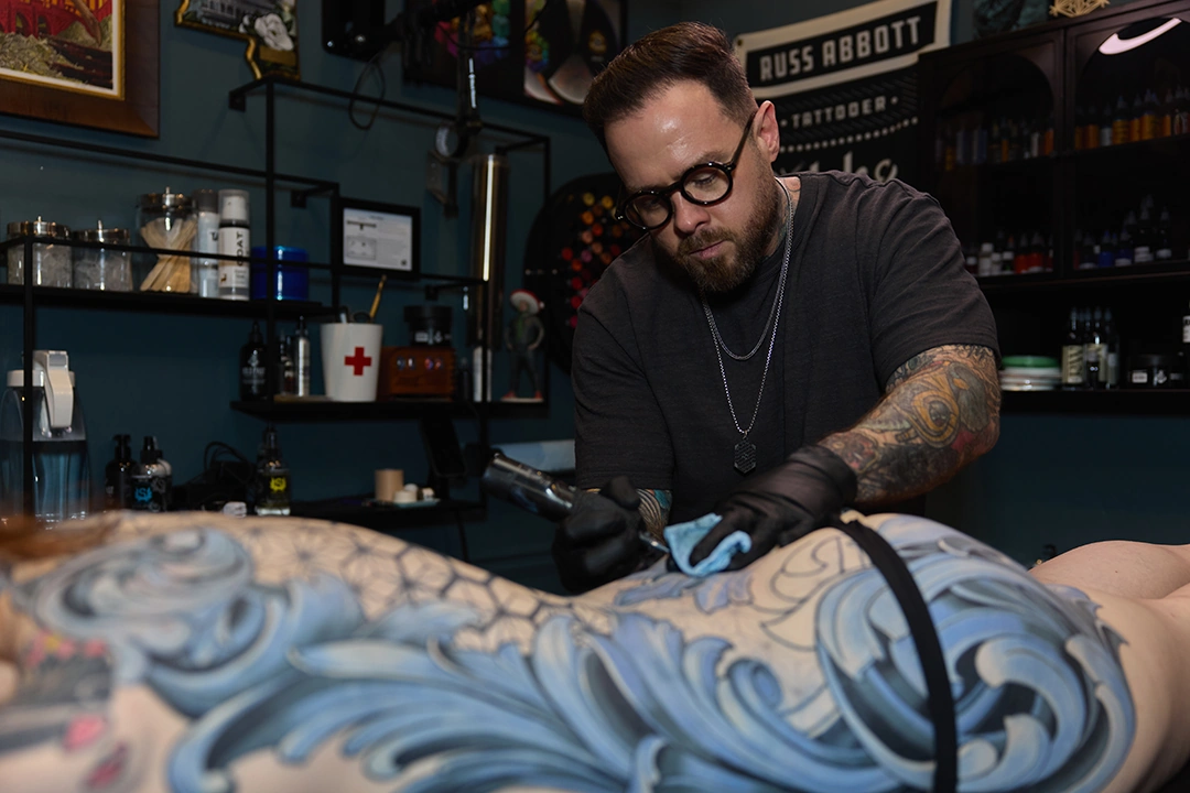 Ink & Dagger Tattoo photograph by Kevin Blackwell (10 of 25)