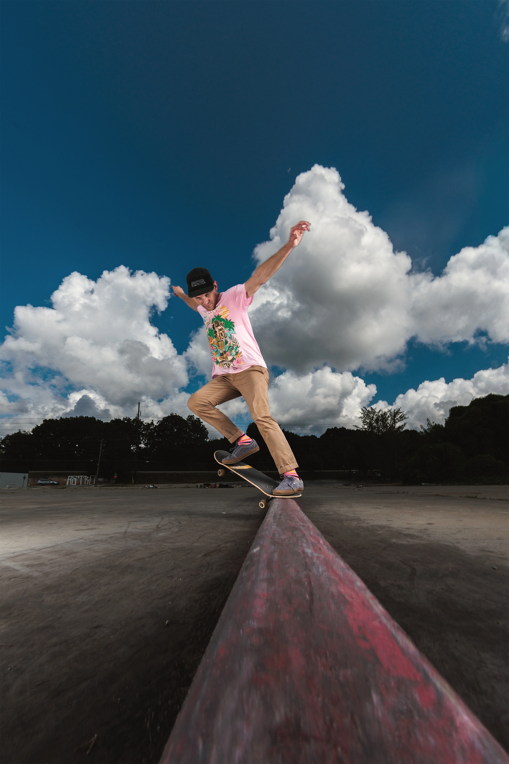 Skateboarder in Atlanta, Georgia, skateboarding photography by Kevin Blackwell