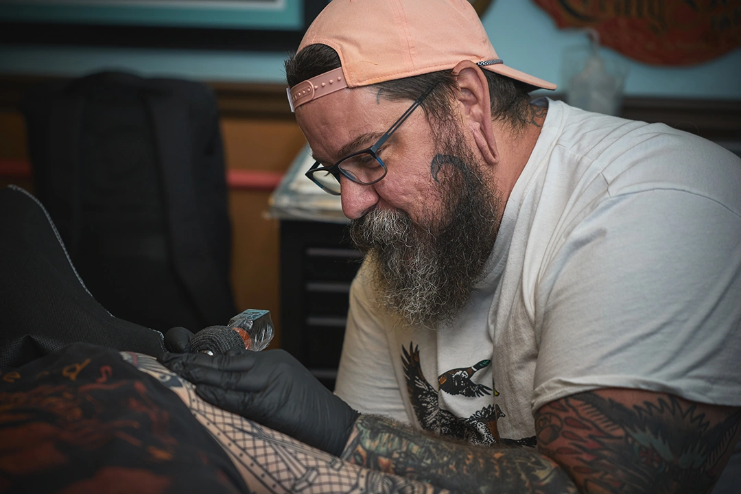 Ink & Dagger Tattoo photograph by Kevin Blackwell (20 of 25)