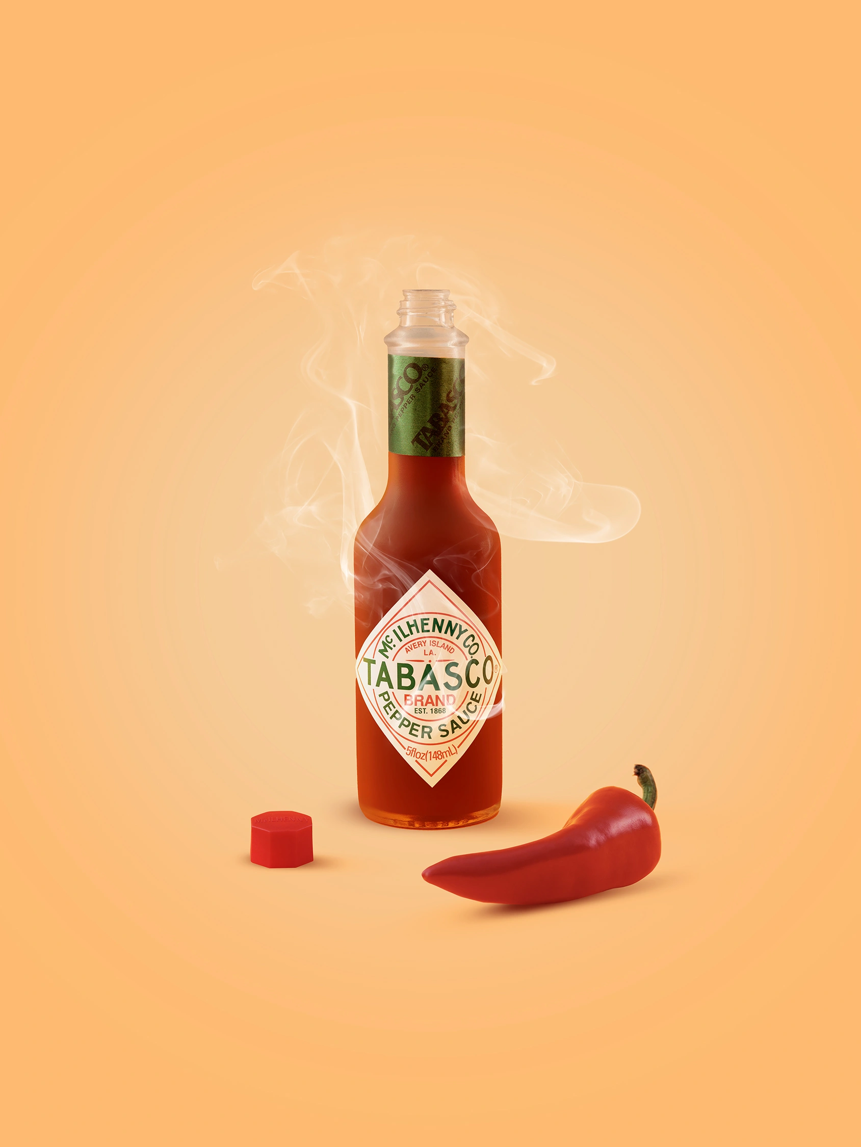 tabasco product photography photograph by Kevin Blackwell